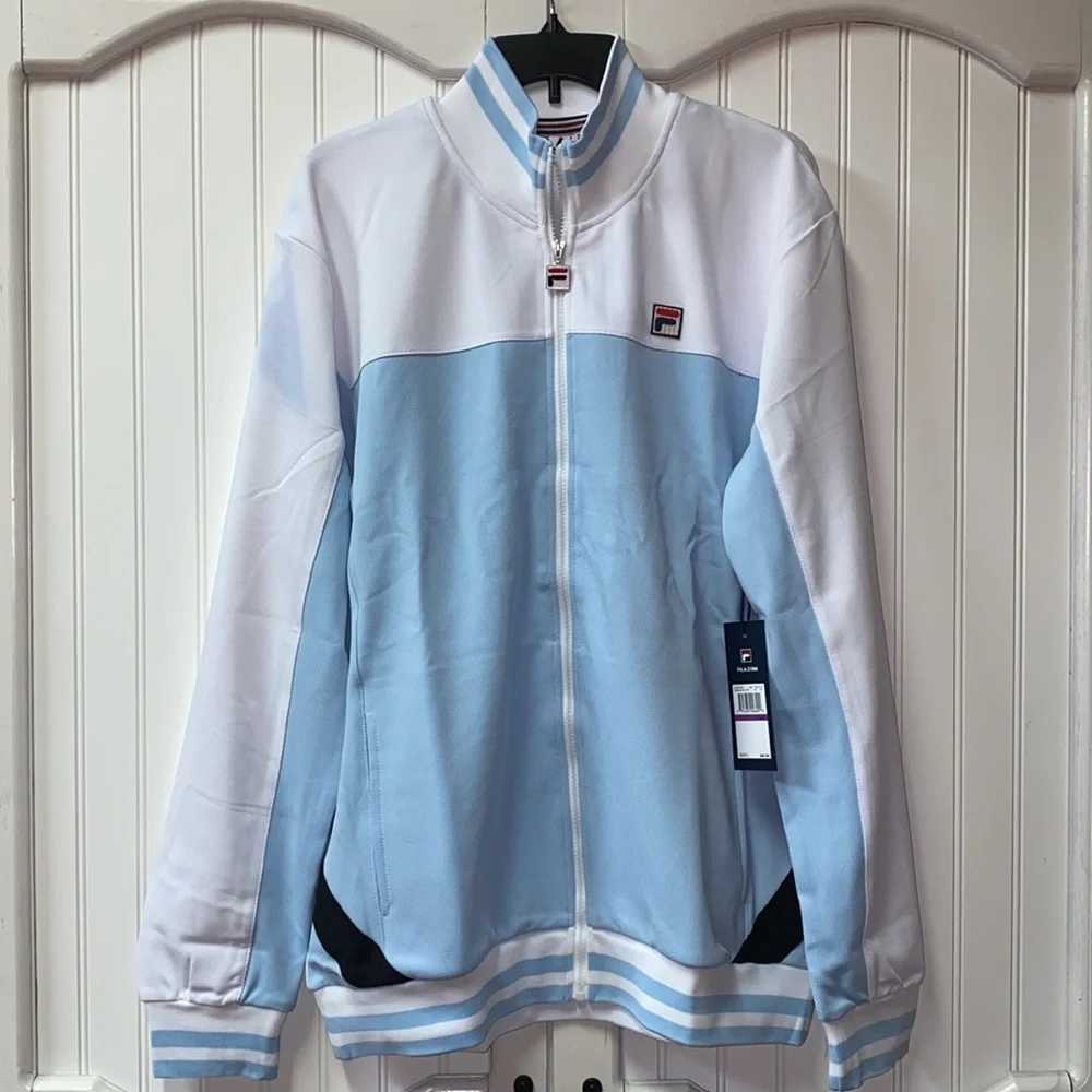 Fila Tiebreaker Track Jacket XXL L New NWT - Picture 2 of 7